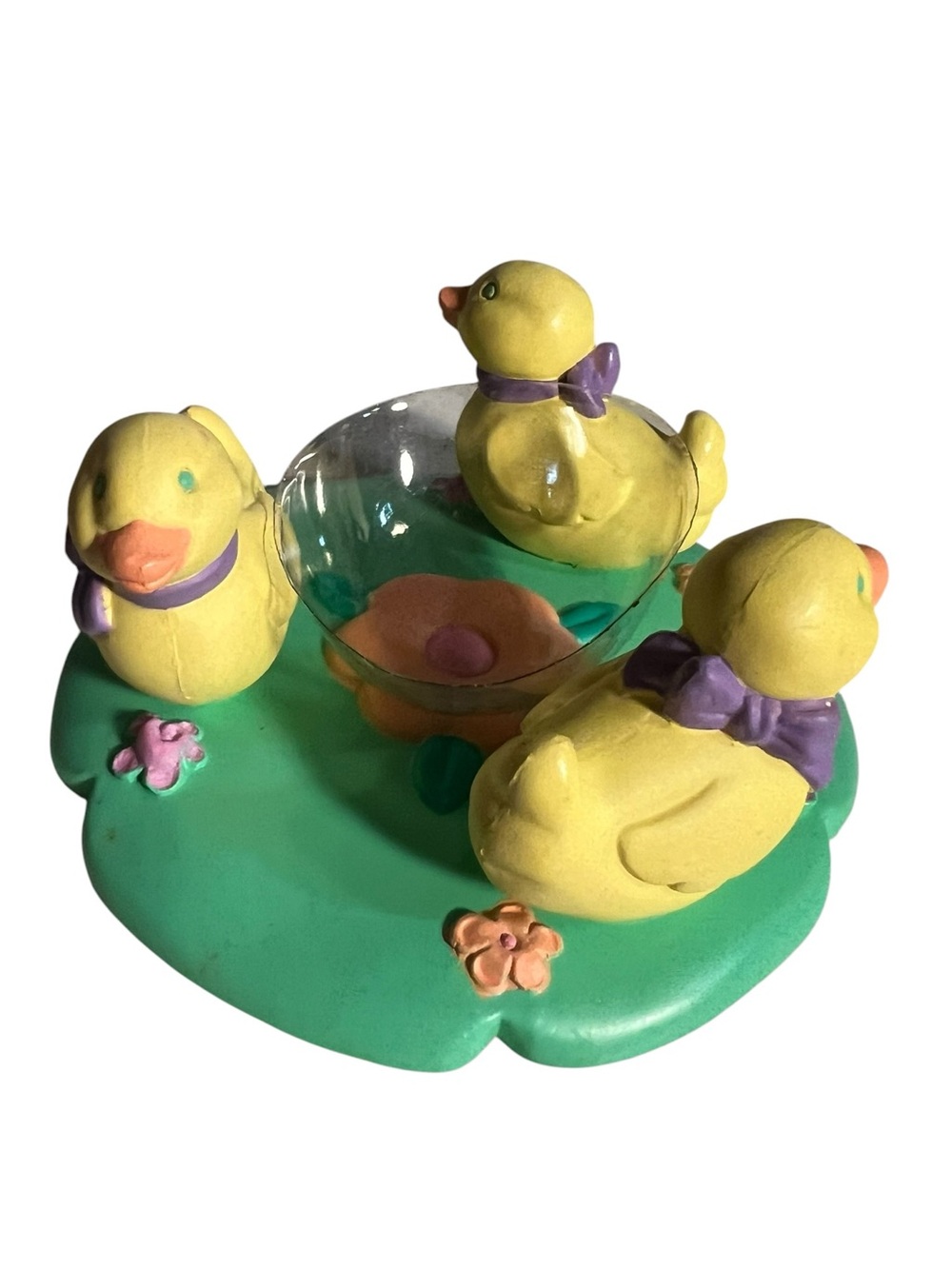 Vintage Avon 1996 Easter Egg Holder Collection Duck Gift Collection 3 Ducks